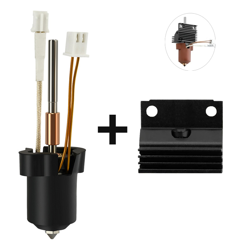 High Flow Ceramic Hotend - Para Creality K1C/K1 Max Hotend Kit