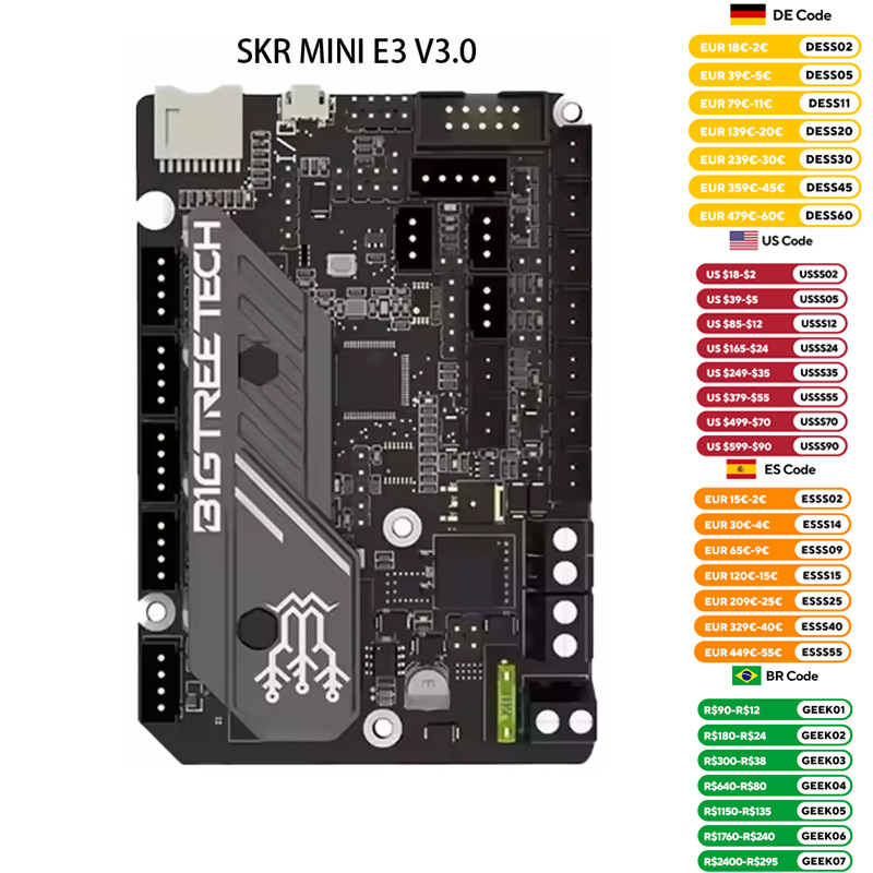 Corexy 3D Printer Kit - BIGTREETECH placa base SKR MINI E3