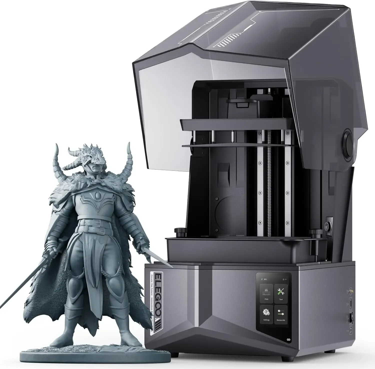 Impresora 3D de Resina Saturn  - 12K Monochrome Lcd Resin 3D Printer reseña y precio